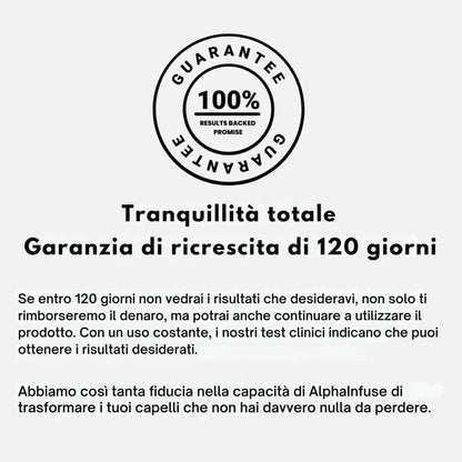 AlphaInfuse | Sistema per la ricrescita dei capelli